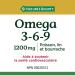 Nature's Bounty Omega 3 6 9 Fish Oil 1200mg Pills Supplement & Vitamin D3 Pills and Supplement Helps Support Immune Function 1000iu 500 Softgels Supplement + Vitamin D3 Pills - Buy Online on GoSupps.com