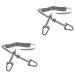 Beaupretty 2st massage belt Tiller belt to the treadmill massage belt Training belt Leather belt Leather belt Bellied belly trainer treadmill Bund Hip belt component plastic rejection of fat fitness