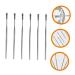 FRCOLOR 6pcs Stainless Steel Spiral Ear Pick Set - Earwax Removal Tool and Ear Cleaning Supply - Buy Online on GoSupps.com