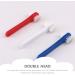 COHEALI 6Pcs Denture Brush Dual Head Toothbrushes - Hard Denture Cleaning Tool for False Teeth, Blue/Red/White - Buy Online on GoSupps.com