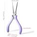 Nail Sticker Tweezers - Nail Shaping Pincher Nipper | Tip Tweezers Nippers for Detailed Shaper Tool Art Tools Lavender - Buy Online on GoSupps.com