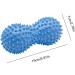 Stingy Spiked Massage Ball - Peanut Shape Hand & Foot Device for Deep Muscle Relaxation - 2 Pack Blue - Buy Online on GoSupps.com
