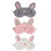 Sleep Eye Mask Sleep Mask 3pcs Bunny Ears Eye Mask Blindfolds for Plush Rabbit Ears Girl Eye Mask for Sleeping Sleeping Mask Sleeping Eye Mask