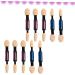 FOMIYES 10pcs Blending Brush Makeup Brush Eye Shadow Applicator Eye Shadow Brush Eye Shadow Stick Mix Miss - Buy Online on GoSupps.com