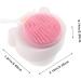Healeved Soft Bristle Facial Cleansing Brush Bath Brush Face Brush Cleanse Exfoliator Silicone Brush Shower Brush for Body Face Exfoliation Brush Exfoliating Brush Silicone Bath Scrubber - Buy Online on GoSupps.com