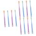 Minkissy 12 STK toothbrush toothbrushes for children toothbrush toothbrush tooth cleaning bristle milk tooth cleaner children's toothbrush toothbrush for oral care soft fur cleaning brush
