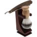 Angoily Men's Shaving Stand Set with Bowl Holder - Wooden Razor & Brush Organizer for Perfect Grooming - Buy Online on GoSupps.com