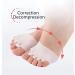 Five Toe Bunion Pads - Liquid Separators with Guards, Spacers & Correctors for Hallux Valgus - 1 Pair/Set - Buy Online on GoSupps.com