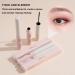 Mascara with Small Brush Head Waterproof and Long-Lasting Slender and Curly No Smudge Lengthened Thickened Fine Comb Type for Womenf 1.5g Brown - Buy Online on GoSupps.com