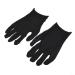 AIDNTBEO Practical and Comfortable Black Cotton Gloves 12 Pairs Soft Material For Sensitive Cleaning - Buy Online on GoSupps.com