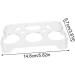 Yardenfun Egg Storage Box Plastic Organizer Bins Drawer Fridge 6 Eggs Tray Egg Tray Container Box Refrigerator Assorted Color 14.8x9.7x2cm - Buy Online on GoSupps.com