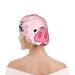 Funny Pigs Printed Waterproof Shower Cap for Women - Fits All Head Sizes and Hair Textures - Buy Online on GoSupps.com