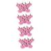 HOMSFOU 48 Pcs Artificial Pumpkin Mini Fake Pumpkins Pumpkin Model Simulation Pumpkin Decor Pink Fall Decor Decorative Pumpkins Lifelike Pumpkins Thanksgiving Foam Household Little Pumpkin