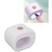 Mini UV LED Nail Lamps with 4 Lamp Beads Fast Drying Portable Gel Nail Polish Curing Lamp Soft Lighting Suitable for All Nail Polishes (White) - Buy Online on GoSupps.com