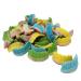 Fruchtgummi B ren & Co. Multi-coloured foaming sugar teeth with different fruit tastes 300g