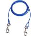 16ft(5M) Dog Tie Out Cable with 18" Spiral Ground Stake Spike - Out for Outdoor Yard and Camping - Small to Medium Dogs (16ft(5M) cable 18" stake Blue) 5M Blue - Buy Online on GoSupps.com