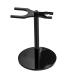 Tiardey razor-plane stand rust-free robust black razor stand holder men's rash facial trim razor tool storage stand