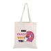 JXGZSO Donut Coffee Lover Gift She Crazy About The D Donut Tote Bag Coffee Junkie Gift Donut Coffee Merch