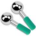 Globes For Face | Stainless Steel Ice Roller Massager For Face Neck & Eyes | Innovative Skin Care Tools Can Help With Dark Circles, Puffiness, Wrinkles, Collagen Production (GREEN)