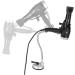 360 Degree Hair Dryer Stand | Hands-Free Stainless Steel Holder | Suction Mount for Smooth Glass Desktops - International Shipping Available - Buy Online on GoSupps.com