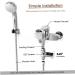 Digital Shower Thermometer 5 85 C - 360 Rotating LED Water Meter for Elderly & Children | Accurate Thermosensor - Buy Online on GoSupps.com