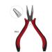 Professional Hair Extension Tool Pliers with 200PCS 5mm Silicone Rings for Micro Ring Link Hair Extensions - Buy Online on GoSupps.com