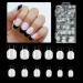Square False Nails for Women and GirlsComfortable and Long lasting European and American Style Nail Accessories - Buy Online on GoSupps.com