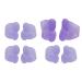Silicone Toe Spacer Set - 4 Pairs for Bunion & Overlapping Toe Correction - Purple - Buy Online on GoSupps.com