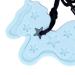 Sensory Chew Necklace for Kids - 5pcs Silicone Teether Set for Boys and Girls | Teething Toys for Gum Massage and Oral Sensory Relief - Chewy Necklaces Biting Aid (Light Blue) - Buy Online on GoSupps.com