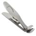 Angled Nail Clippers Thick Nail Clippers for Men | Large Angled Head Nail Clippers - Wide Jaw Nail Clippers with Wide Opening Ergonomic Anti Splash Nail Clippers for Men Grey Silver Single