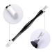 Allstarry 30-Piece Nail Cuticle Trimmer Set - Double Head Dead Skin Cuticle Knife Removal Fork - Nail Cleaner & Pusher Tools for Men and Women - Black - Buy Online on GoSupps.com