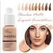 Matte Full Coverage Foundation 30ml - Oil Control Flawless Face Makeup for Women with Mature Skin - Long Lasting Concealer - Smooth Finish (102 NUDE) - Buy Online on GoSupps.com