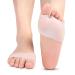 Metatarsal gel pads metatarsalgia pad foot pad bale with breathable air holes forefoot pads foot pads football pillow bale pads for ball of foot blow forefoot pain (1 pair)