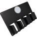 Partition Design Wall-Mounted Rack Hair Cutter Holder Storage Rack Brush Holder for Home Bathroom - Buy Online on GoSupps.com