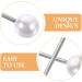 SHERCHPRY Pince Fossettes Visage 4 Pi ces Boules Blanches en Alliage de Titane Appareil D Exercice Facial pour Creuser Fossettes des Joues Outil Portable Unisexe pour Sculpter Sourire - Buy Online on GoSupps.com