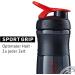 BlenderBottle SportMixer Tritan 590ml - BPA-Free Protein Shaker & Water Bottle (Black/Red) for Fitness Shakes - Buy Online on GoSupps.com