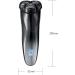 GeRRiT Electric Razor - Waterproof 3D Rechargeable Shaver for Men | Wet & Dry Rotary Shaving with Pop-up Trimmer & LED Display | 150 Mins Battery Life - Buy Online on GoSupps.com