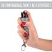 Guard Dog Bling-it-On Pepper Spray Key Holder - 16ft Range - Glitter White - Buy Online on GoSupps.com