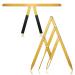 cogae 2Piece Eyebrow Ruler 3-Point Positioning Ruler Eyebrow Golden Proportion Caliper Ruler Brow Caliper Measuring Tool Gold