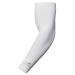 CompressionZ Compression Arm Sleeves for Men & Women UV Protection Elbow Sleeve White 1p L