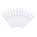 MAGICLULU 12 Pieces Facial Brush Transparent Applicator Brush Tools for Mud Cream Makeup Supplies