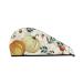 Autumn Pumpkins Leaves Apples Microfiber Hair Towel Soft Super Absorbent Hair Towel Wrap for Women Coral Velvet Quick Dry Hair Cap for Long Curly and Thick Hair