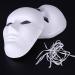 CALLARON 9 Pieces Paper Mache Masks - Plain White Blank Theater Masks for Crafting | Ideal for Adults & Holiday Projects - Buy Online on GoSupps.com