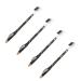 TOVINANNA 4pcs Two-in-one Eyebrow Pencil Pull Line Eyebrow Pencils Wooden Eyebrow Powder Eyebrow Comb Woman