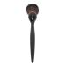 Verdant Touch Cosmetic Brush Blush Brush Professional Portable Synthetic Fiber Loose Powder Brush for Women Black