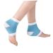POPETPOP Foot Cover Floral Hair Wreath for Women Lotion Socks Nylon Socks Calcetines para Mujer Vented Heel Sleeves Blue Ladies Socks Moisturising Gel Heel Socks Miss Spa Set Moisturizing