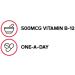 GNC Vitamin B-12 500mcg 100 Tablets - Energy Support Supplement - Buy Online on GoSupps.com