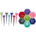Hair Color Brush Mixing Bowl Kit 7 Set Hair Dyeing Bowl Brush Kit Colorful Hairdressing Hair Dye Supplies Tools Rainbow Hair Color Mixing Bowls Brushes Comb for Dyed Hair(Set) - Buy Online on GoSupps.com