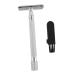 Healeved Manual Razor Safety Razing For Men Rust -Free Adjustable Safety Razing Bartschneider White double -edged electrically the head is a zinc laying white 1 piece (1 Pack)