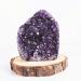 Amethyst Crystals About 200g-900g Natural Amethyst Geode Quartz Cluster Crystal Specimen Figurines Decor JIZTGEDM (Color : Add The Base Size : 700-800g) 700-800g Add the Base